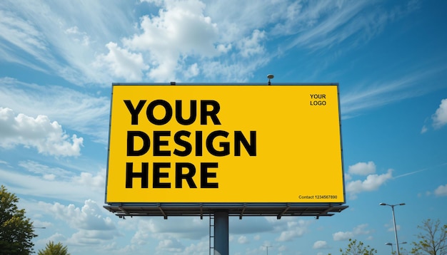 Puste billboardy reklamowe