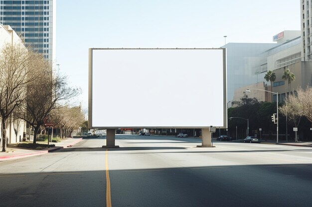 Zdjęcie puste zdjęcie billboardu