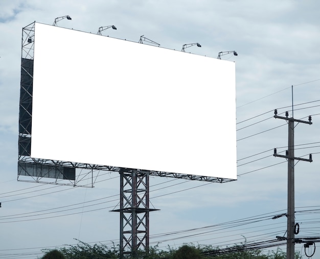 Pusty Billboard.