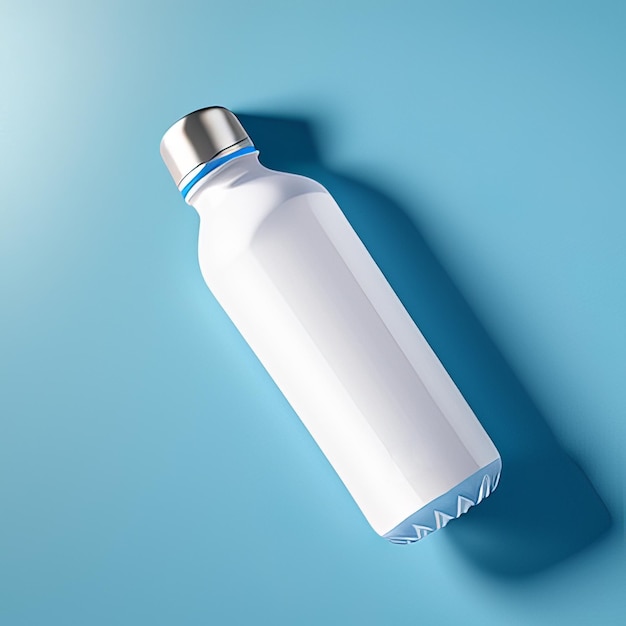 pusty projekt makiety butelki wody