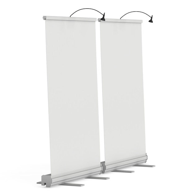 Zdjęcie pusty roll up banner stand