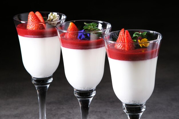 Zdjęcie pustynia panna cotta