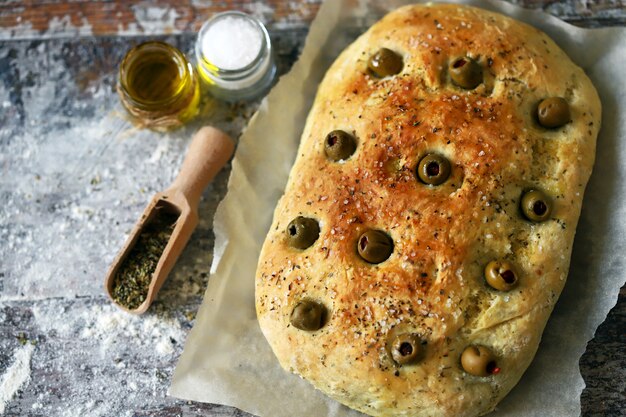 Pyszna, Pachnąca Domowa Focaccia.