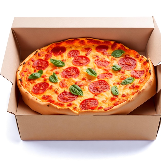 Pyszna pizza wygenerowana AI