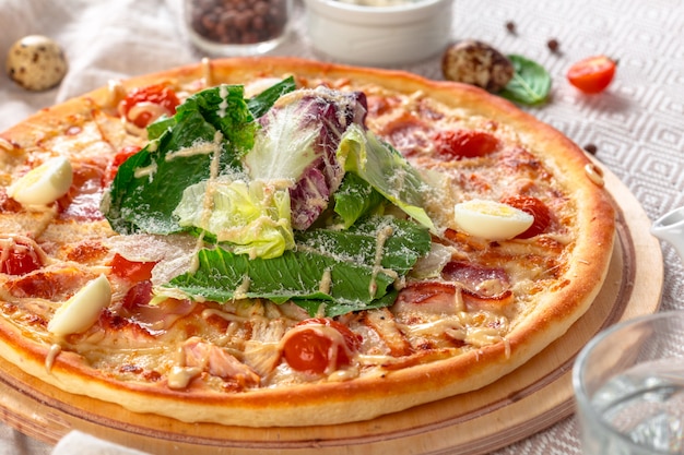 Pyszna świeża pizza