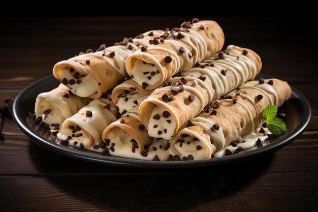 Pyszne desery Cannoli Delight