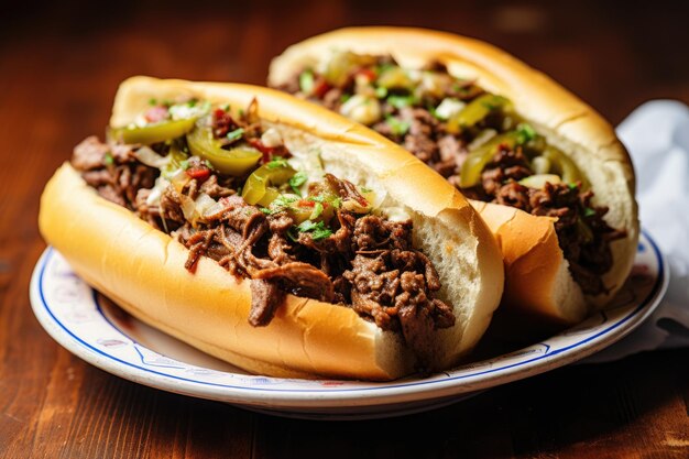 Pyszne Philadelphia Cheesesteak Generatywna sztuczna inteligencja