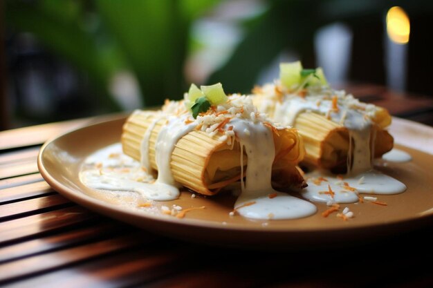 Pyszne Pina Colada Tamales