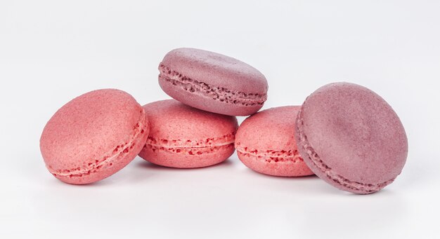 Pyszne różowe macarons