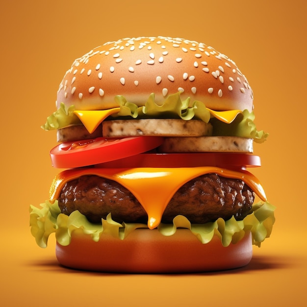 Pyszne soczyste cheeseburgery pływające w powietrzu soczyste smash burgers cheeseburger pyszne jedzenie