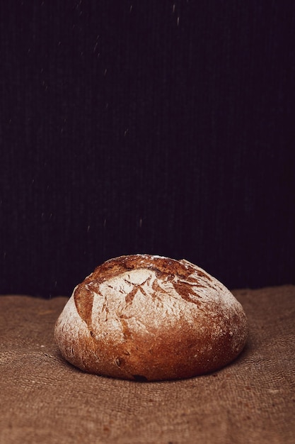 pyszny naturalny estetyczny chleb wypiekany