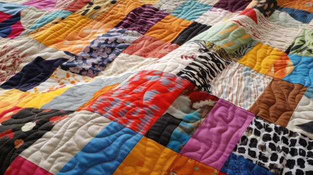 Quilting Patchwork Blanket