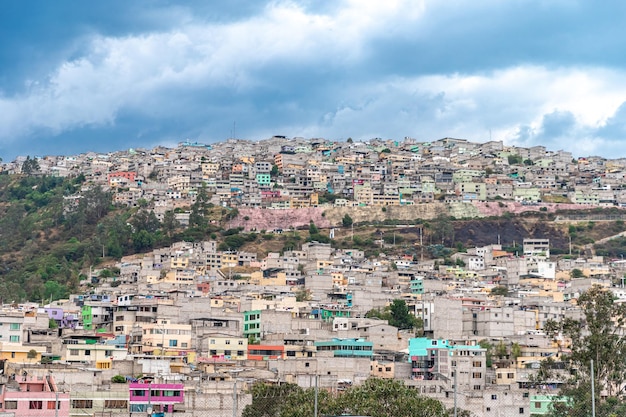 Quito Ekwador panorama stolicy