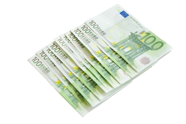 Rachunki euro banknoty euro pieniądze