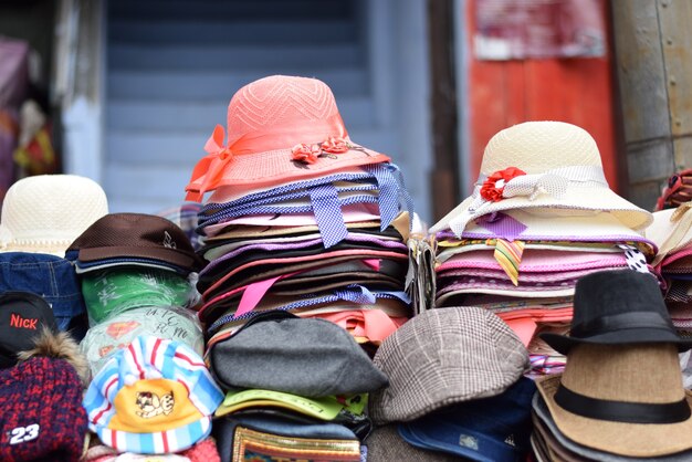 Zdjęcie rack of hats