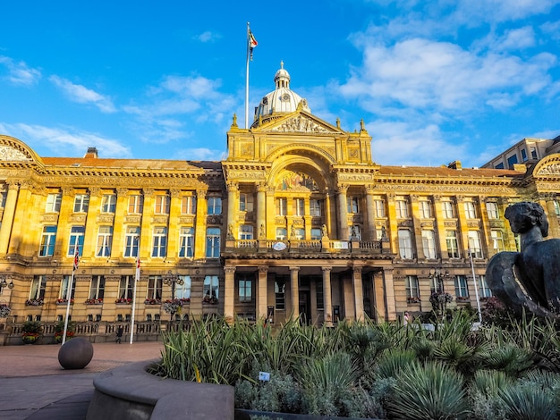 Zdjęcie rada miejska hdr w birmingham