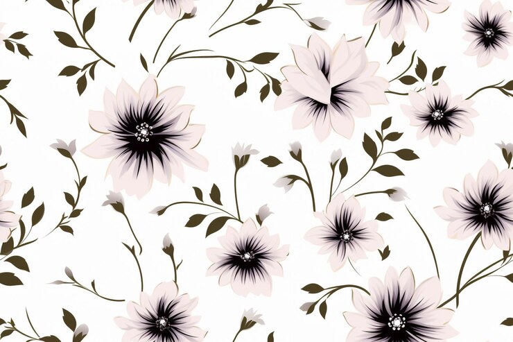 Zdjęcie radiant floral fantasia aqua dreamscapedreamy aqua serenade eteryczne kwiaty