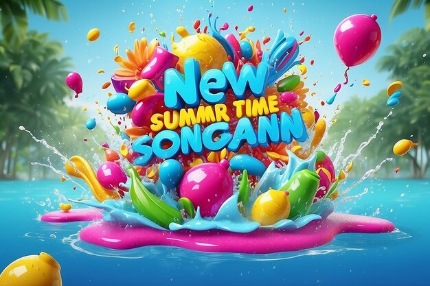 Radość z Songkran Splash