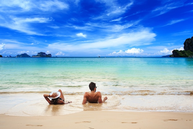 Railay Plaża, Krabi, Andaman Morze Tajlandia