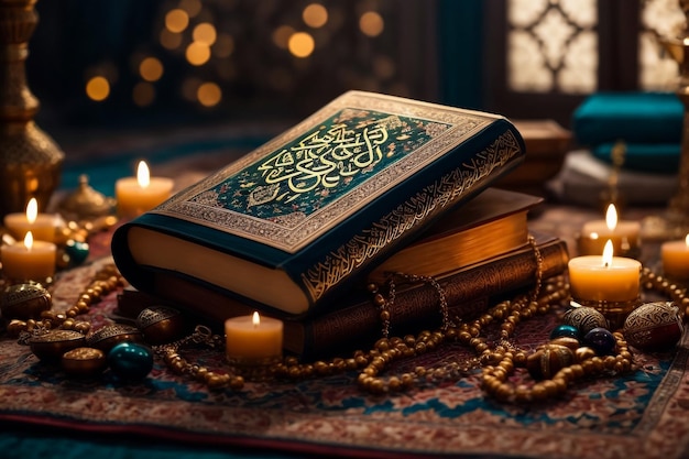 Ramadan Koran z Tasbih