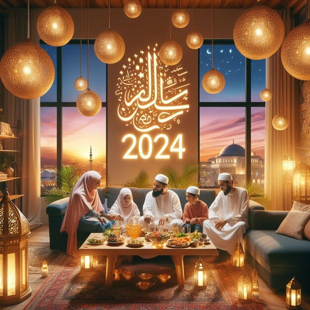 Zdjęcie ramadan mubarak 2024