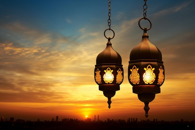 Ramadan Mubarak od zmierzchu do świtu