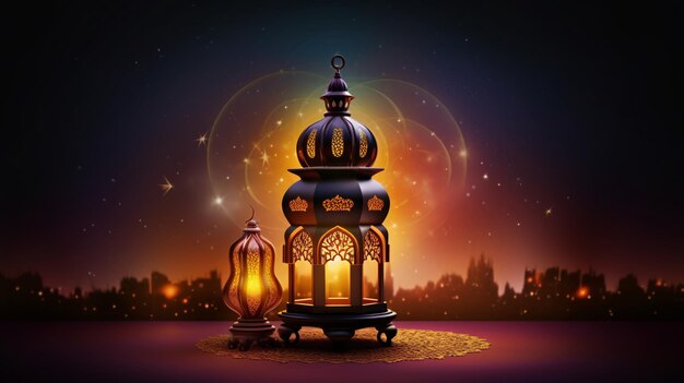 Zdjęcie ramadan mubarak ramadan jedzenie ramadan latarnia ramadan błogosławieństwa ramadan daty ramadan