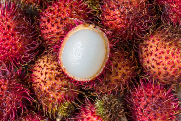 Rambutan owoców