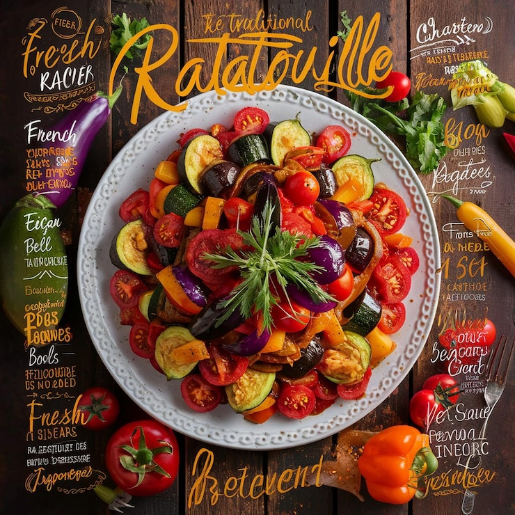 Zdjęcie ratatouille - święto kuchni francuskiej