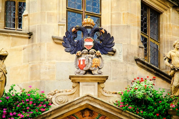 Ratusz w Rothenburgu, atrakcja turystyczna w Bawarii, Niemcy