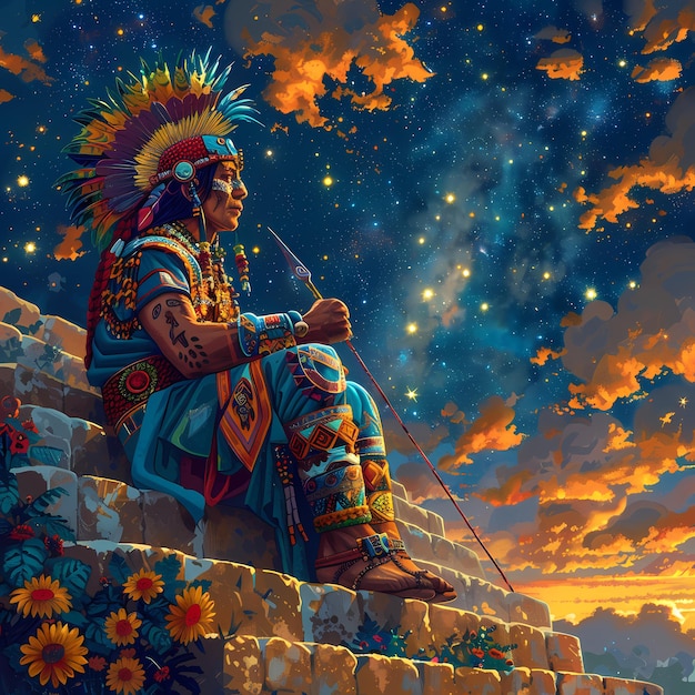 Rdzenni Amerykanie Wojownicy Duchowość plemienna we wszechświecie