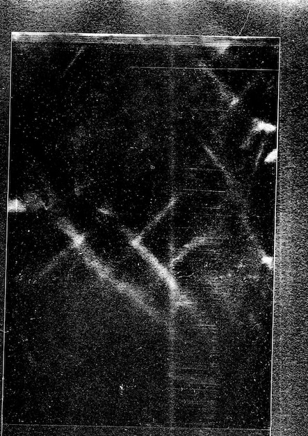 Zdjęcie realistyczna kopia papierowa skanowanie tekstury fotokopia grunge brutalny czarny nękany film hałas ziarno