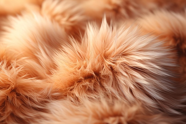 Zdjęcie realistyczna tekstura futra z najłagodniejszym i najcieplejszym stylem w wysokiej rozdzielczości