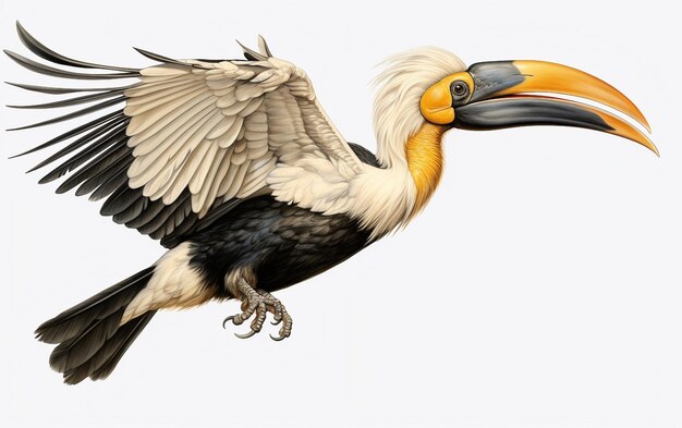 Realistyczny Hornbill