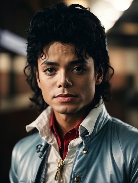 realistyczny Michael Jackson wygenerowany przez AI