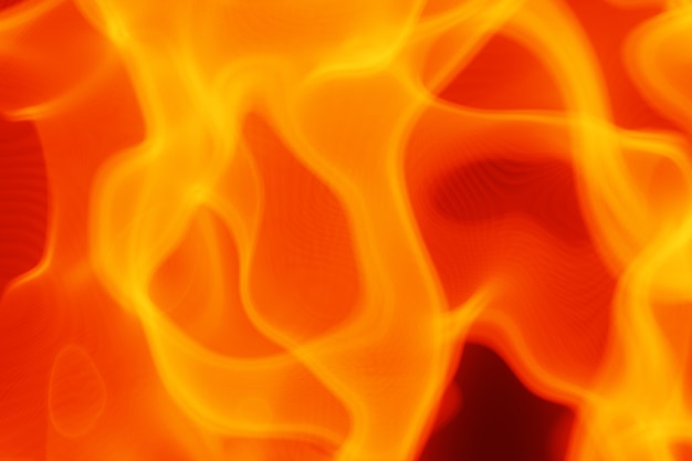 Realistyczny ogień Full Flames Background Rendering 3D