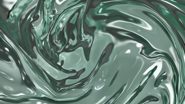 Realistyczny plusk wody kształt 3d ilustracja
