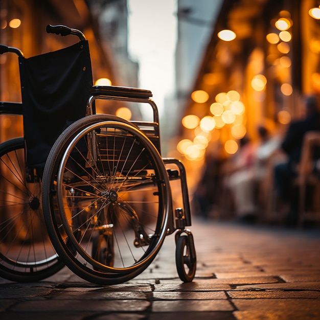 Ręce osób niepełnosprawnych na kółkach wózka inwalidzkiego oznaczają siłę i determinację dla mnie społecznego
