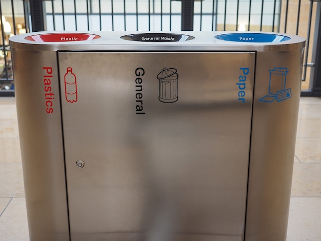 Recykling kosza na śmieci