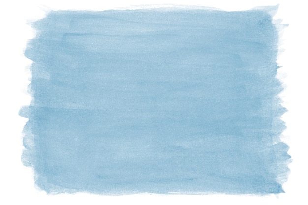 Ręcznie malowane niebieski akwarela tekstury tła
