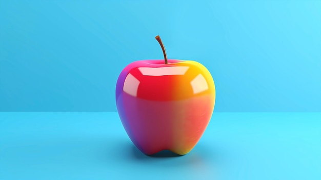 Ręcznie narysowany materiał ilustracyjny o jabłkach