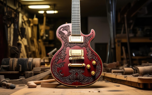 Ręcznie robione gitary artystyczne Harmony zapewniające doskonałość melodyczną
