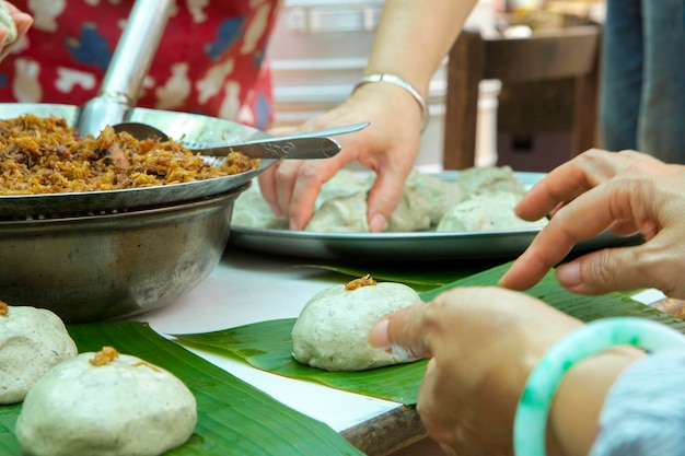 Ręcznie robiony Festiwal Ching Ming Kult Przodków Ofiary Caozai Kueh Kueh