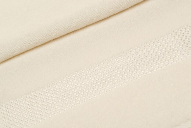 Ręcznik kąpielowy z zakładką. teksturowane tło tkaniny