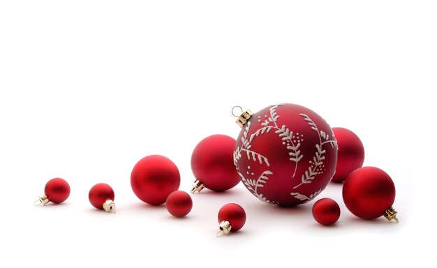 Red Christmas Balls