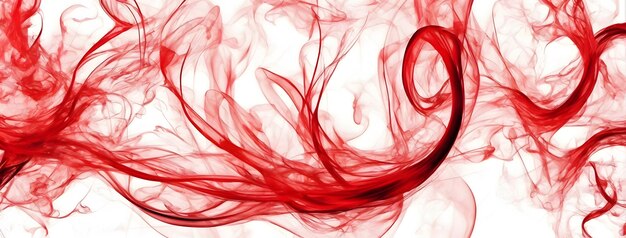 Red Smoke Abstract Against A Clean White Background Smoke Background Cloud Texture Background Abstract Smoke Wallpaper AI Generative