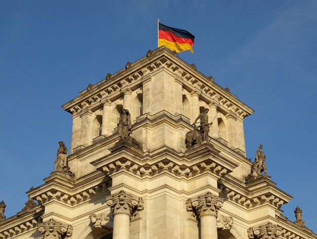 Reichstag W Berlinie