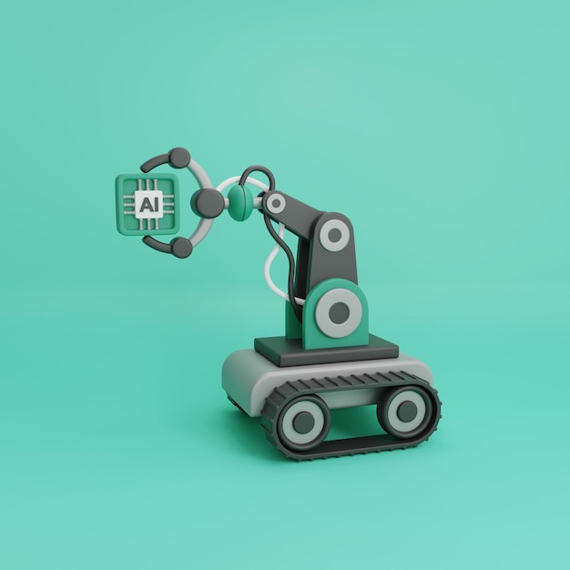 Ręka robotowa zasilana sztuczną inteligencją