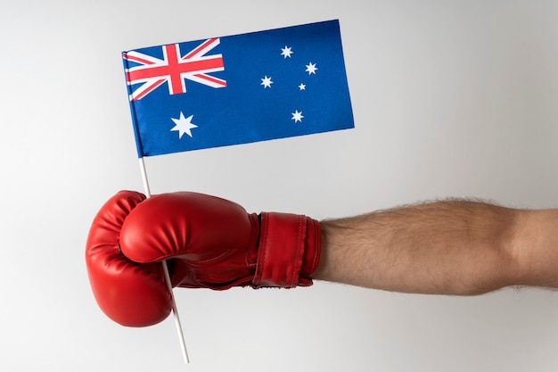 Rękawica Bokserska Z Flagą Australii