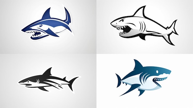 Rekin i logo rekina na tydzień rekina